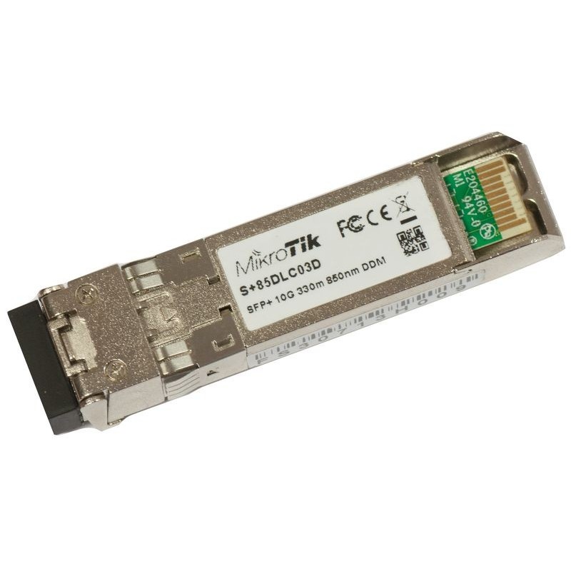 MikroTik S+85DLC03D | SFP+ Modulo | 10Gb/s, 850nm, LC/UPC, 300m, Mult