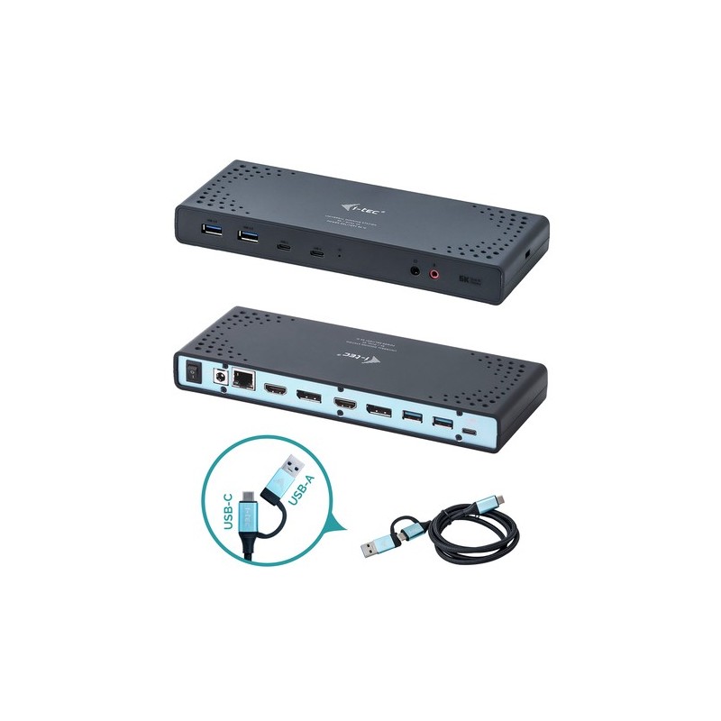 i-tec CADUA4KDOCKPDLUK replicatore di porte e docking station per not