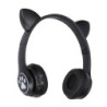 EXTRALINK KIDS CAT EARS WIRELESS HEADPHONES BLACK