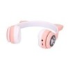 EXTRALINK KIDS CAT EARS WIRELESS HEADPHONES PINK