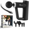 Extralink Massage Gun Mini Nero | Pistola per massaggio | 4 punte int