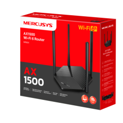 MERCUSYS MR60X DUAL BAND AX1500 WIFI6 WIRELESS ROUTER, OFDMA, MU-MIMO