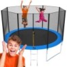 EXTRALINK HOME TRAMPOLINA Z SIATKĄ 8FT (SR.244CM)