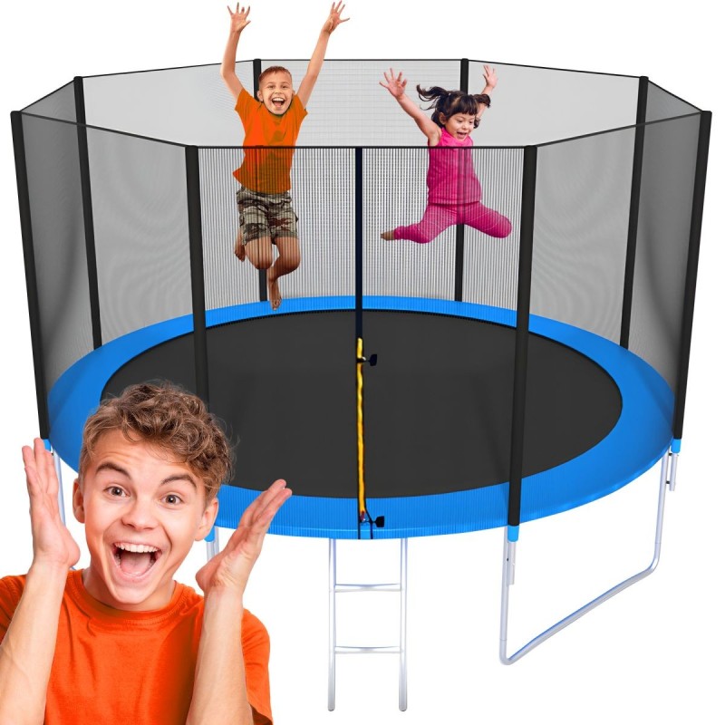 EXTRALINK HOME TRAMPOLINA Z SIATKĄ 12FT (SR.366CM)