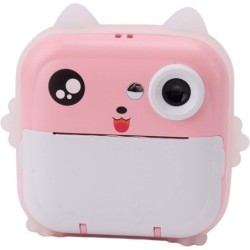 EXTRALINK EPP-003 PORTABLE MINI PRINTER PINK WITH CAMERA, LCD DISPLAY