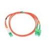 Extralink SC/APC-LC/APC | Patchcord | Multimodale, OM2, Duplex, 3mm, 