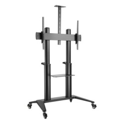 Mobile Stand Trolley black