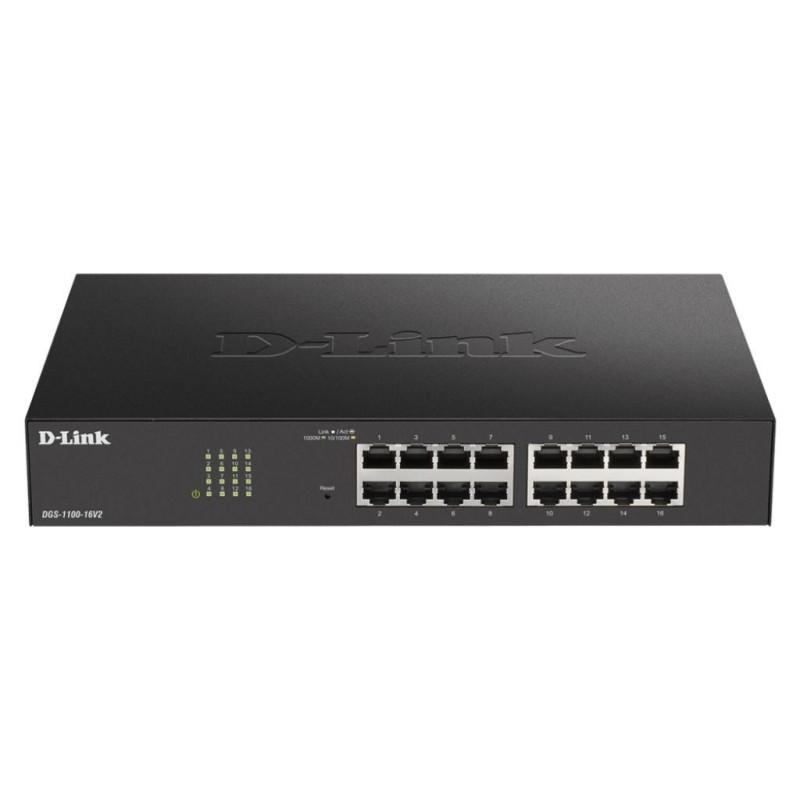 D-Link DGS-1100-16V2 switch di rete Gestito L2 Gigabit Ethernet [10/1