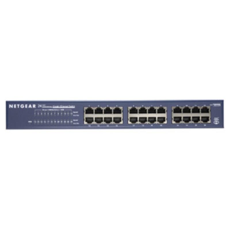 NETGEAR JGS524 Non gestito Gigabit Ethernet [10/100/1000] Blu (NETGEA