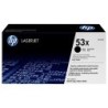 HP Cartuccia Toner originale nero ad alta capacit&agrave; LaserJet 53X