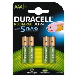 Duracell StayCharged AAA (4 pezzi) Batteria ricaricabile Mini Stilo A