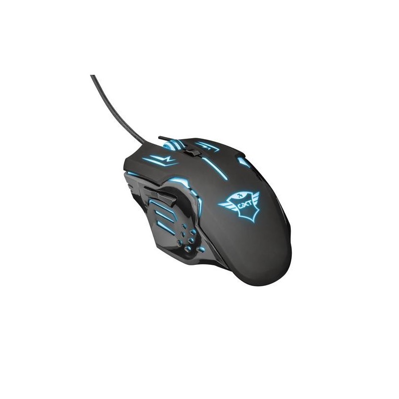 Trust GXT 108 Rava mouse Mano destra USB tipo A Ottico 2000 DPI