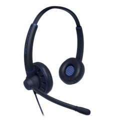 JPL Commander-PB V2 Auricolare Cablato A Padiglione Ufficio Nero, Blu