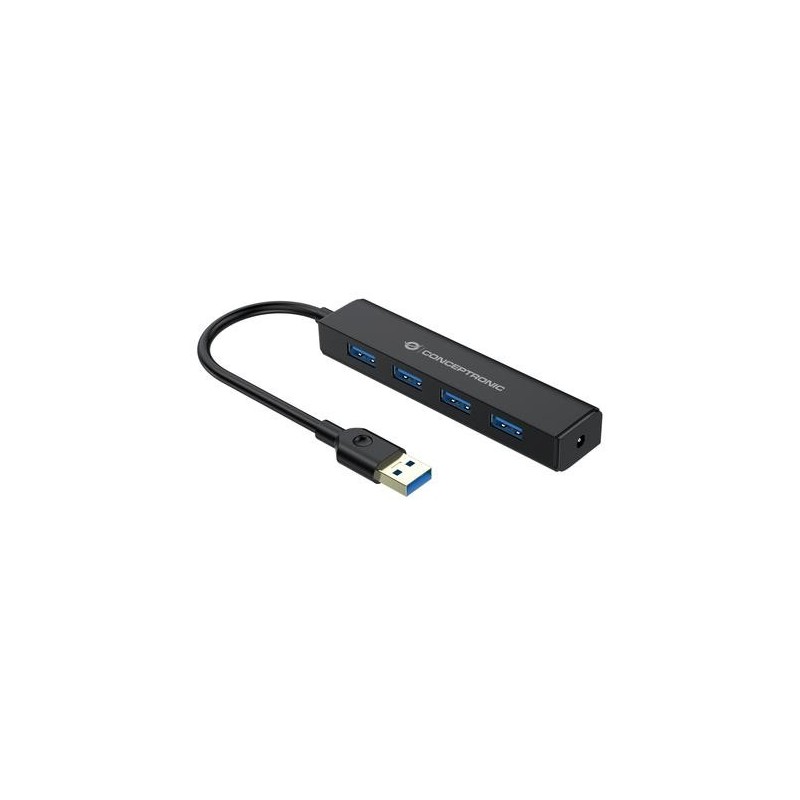 Conceptronic C4PUSB3 hub di interfaccia USB 3.2 Gen 1 (3.1 Gen 1) Typ