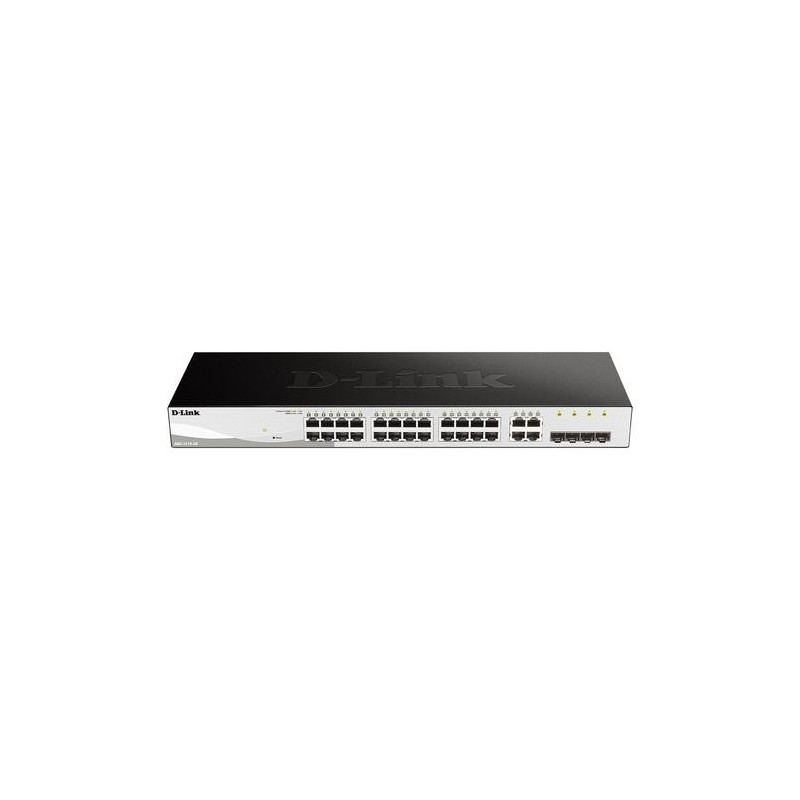 D-Link DGS-1210-28 switch di rete Gestito L2/L2+ 1U Nero