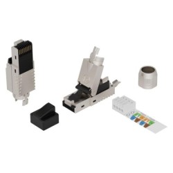 Lanview LVN125417 cavo di collegamento RJ45 Zinco (RJ45 FTP plug Cat6