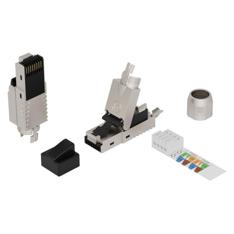 Lanview LVN125417 cavo di collegamento RJ45 Zinco (RJ45 FTP plug Cat6