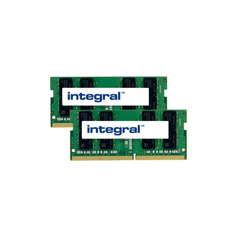 Integral 32GB (2X16GB) Laptop RAM Module DDR4 2400MHZ UNBUFFERED SODI