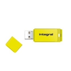 Integral 8GB USB2.0 DRIVE NEON YELLOW unit&agrave; flash USB USB tipo A 2.0