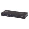 ATEN Switch hub industriale USB 3.2 Gen 1 4 x 4