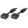 Manhattan SVGA 1.8m cavo VGA 1,8 m VGA (D-Sub) Nero