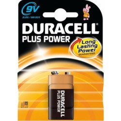 DURACELL PLUS POWER PILA 9V 1 A PACCO 6LR61 / MN1604