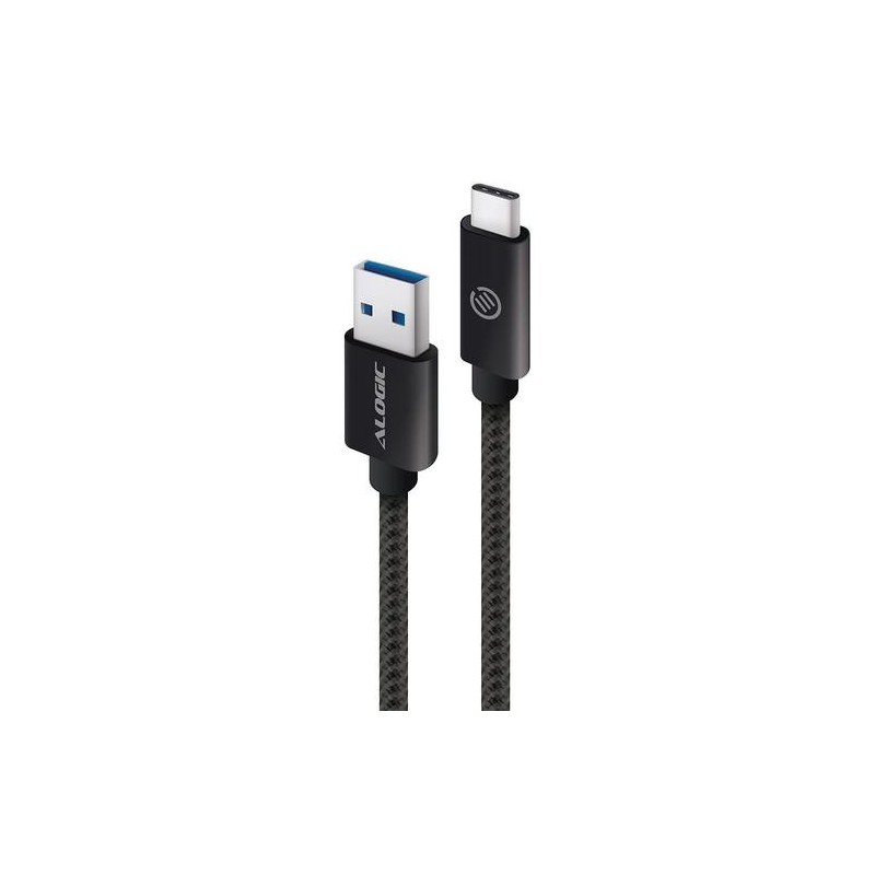 ALOGIC MU31CA-01BLK cavo USB 1 m USB 3.2 Gen 2 (3.1 Gen 2) USB C USB 