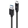 ALOGIC MU31CA-01BLK cavo USB 1 m USB 3.2 Gen 2 (3.1 Gen 2) USB C USB 