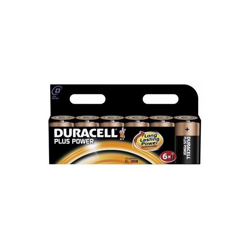 Duracell 6x D 1.5V Batteria monouso Alcalino