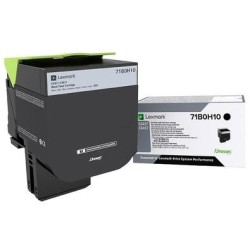 Lexmark 71B0H10 cartuccia toner 1 pz Originale Nero