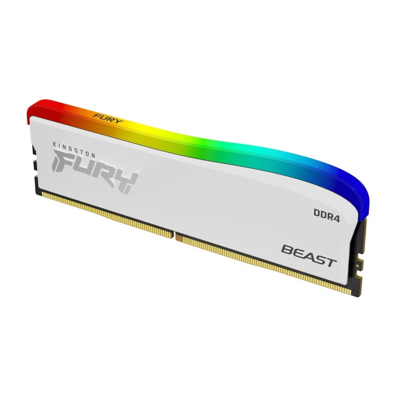 16GB DDR4-3200MT/S CL16 DIMM - FURY BEAST WHITE RGB SE