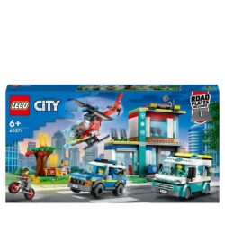 LEGO&Acirc;&reg; City Hauptquartier der Rettungsfahrzeuge 60371