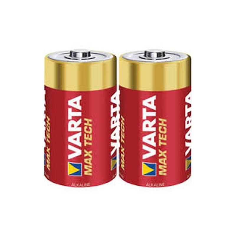 Varta MAX TECH 2x Alkaline D Batteria monouso Alcalino