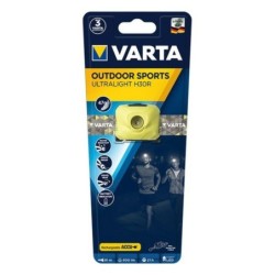 Varta OUTDOOR SPORTS ULTRALIGHT H30R Lime Torcia a fascia LED