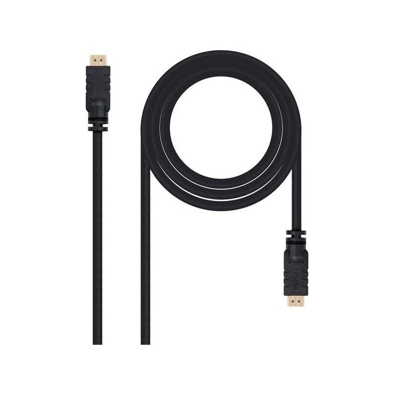 Nanocable 10.15.1820 Cavo HDMI 20 m HDMI tipo A (Standard) Nero