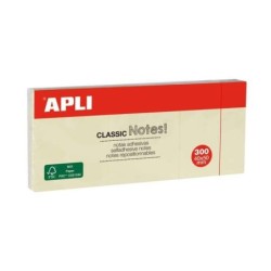 Apli Classic 3 blocchi da 100 banconote adesive 40 x 50 mm - colore g