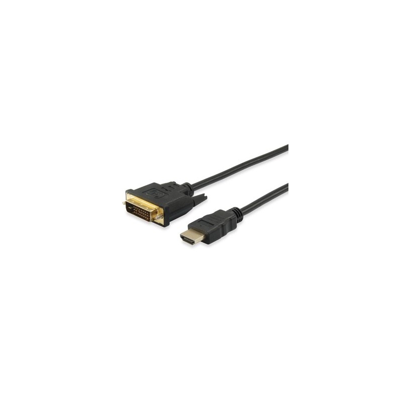 Equipaggia cavo 119325 e adattatore video 5 m HDMI DVI-D Nero