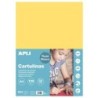 Apli Cartoncino Giallo Chiaro A4 170g 50 Fogli