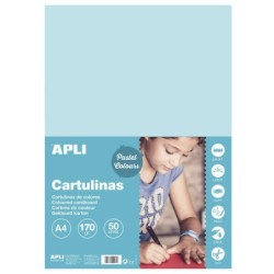 CARTONE BLU APPI A4 A4 170G 50 FOCHI