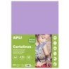 Cartoncino applicato viola A4 170G 50 fogli