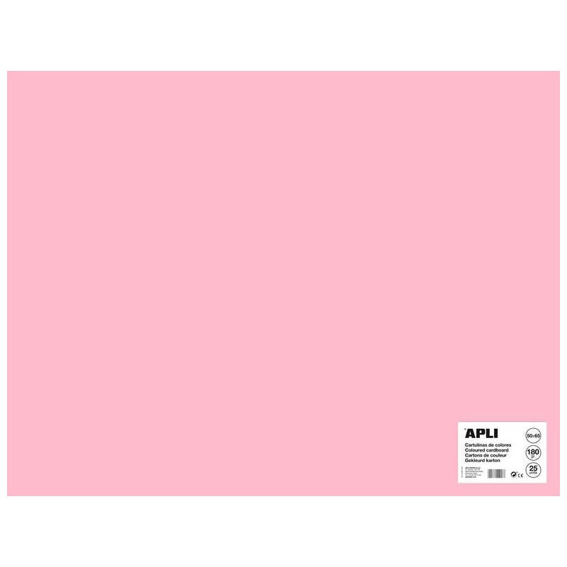 Applica lettera rosa 50 x 65 cm 170g 25 fogli