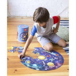 Puzzle circolare applicato del sistema solare - dimensione &Oslash;50 cm - 