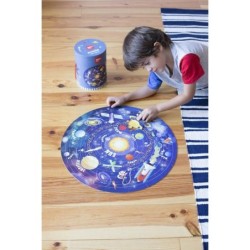 Puzzle circolare applicato del sistema solare - dimensione &Oslash;50 cm - 