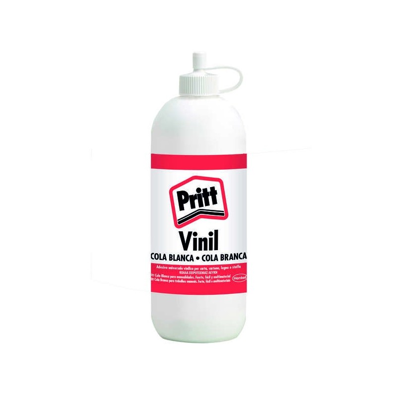 Pritt White Glue 250ml - Colla liquida trasparente - Ideale per il fa