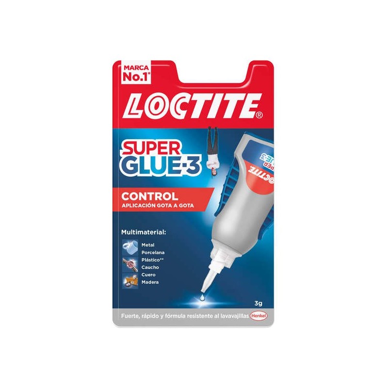 Loctite Superglue-3 Control Bl 3gr - Adesivo Extra Forte - Resistente