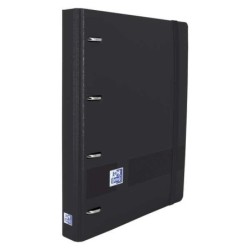 Oxford Europeanbinder Live &amp; Go 4 Rings Cartella A4+ con 5x5mm e 4 So