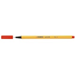 STABILO point 88 penna tecnica Rosso 1 pz (STABILO point 88 Fineliner