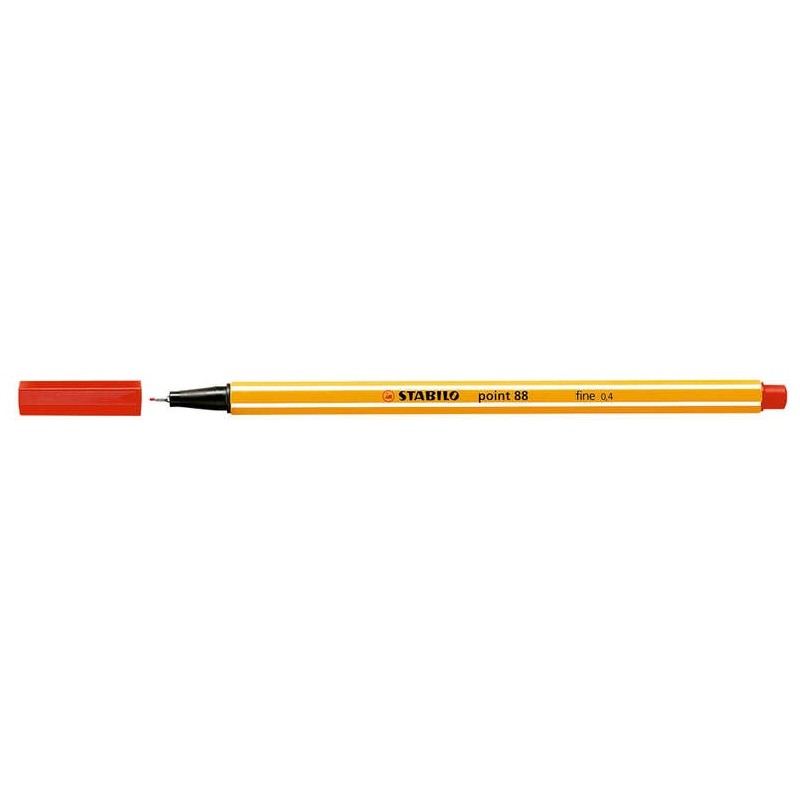 STABILO point 88 penna tecnica Rosso 1 pz (STABILO point 88 Fineliner