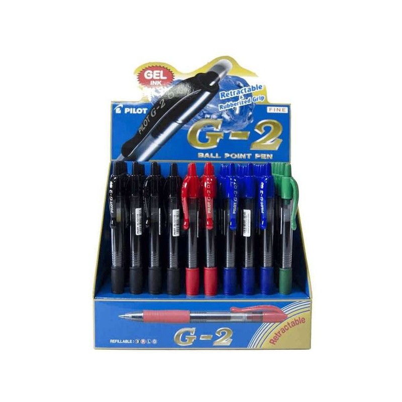 PILOT G2 ROLLERBAL BASTER DI 60 Penna gel - Punta 0,7 mm - Tratto 0,3