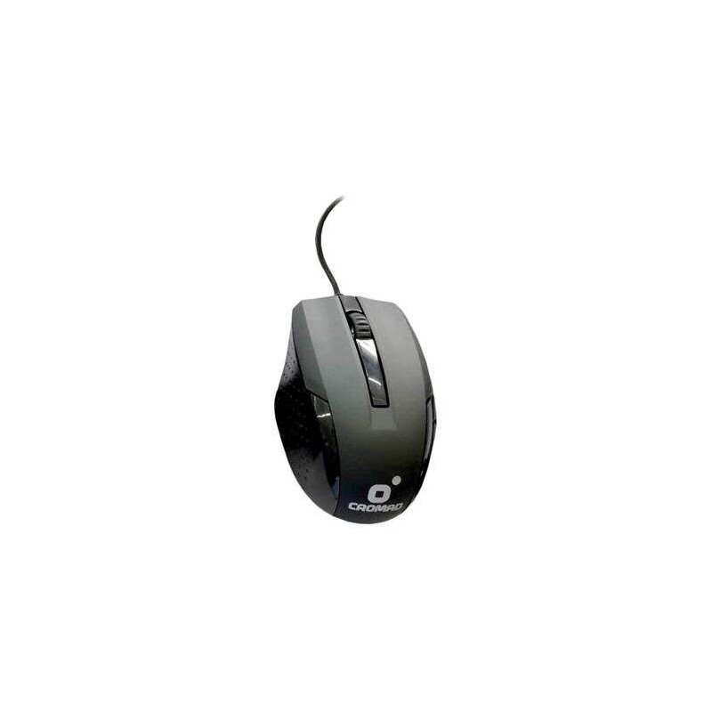 Cromad X53 Mouse USB 2.0 - 3 pulsanti - Uso Ambidestro - Cavo 1,50 m